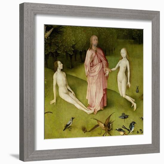 The Garden of Earthly Delights, 1490-1500-Hieronymus Bosch-Framed Giclee Print