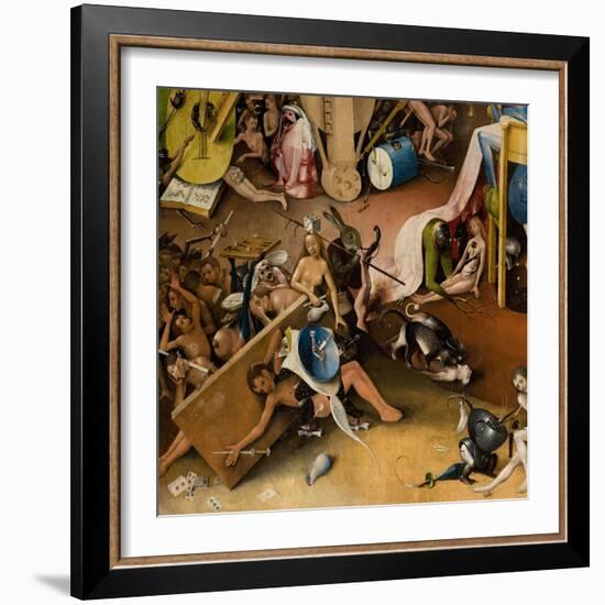 The Garden of Earthly Delights, 1490-1500-Hieronymus Bosch-Framed Giclee Print