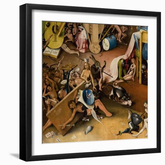 The Garden of Earthly Delights, 1490-1500-Hieronymus Bosch-Framed Giclee Print