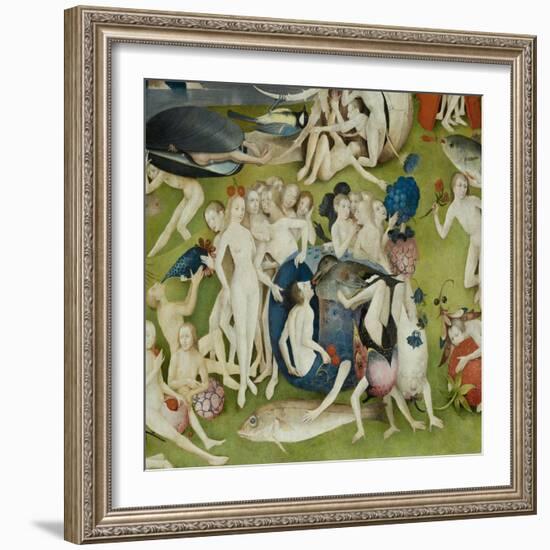 The Garden of Earthly Delights, 1490-1500-Hieronymus Bosch-Framed Giclee Print