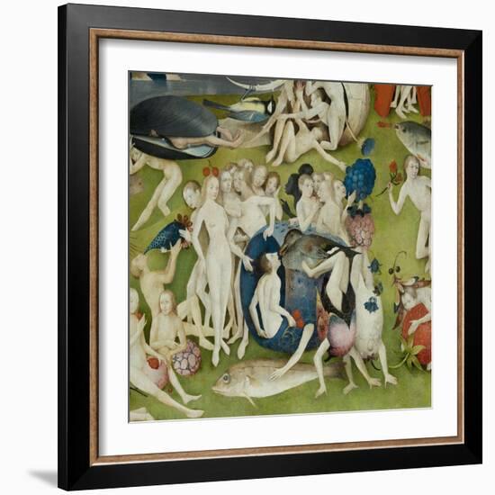 The Garden of Earthly Delights, 1490-1500-Hieronymus Bosch-Framed Giclee Print