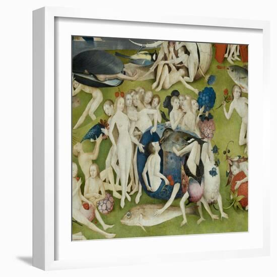 The Garden of Earthly Delights, 1490-1500-Hieronymus Bosch-Framed Giclee Print