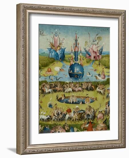 The Garden of Earthly Delights, 1490-1500-Hieronymus Bosch-Framed Giclee Print