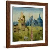 The Garden of Earthly Delights, 1490-1500-Hieronymus Bosch-Framed Giclee Print