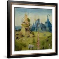The Garden of Earthly Delights, 1490-1500-Hieronymus Bosch-Framed Giclee Print