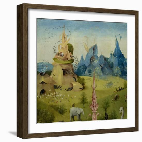 The Garden of Earthly Delights, 1490-1500-Hieronymus Bosch-Framed Giclee Print