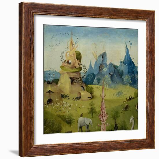 The Garden of Earthly Delights, 1490-1500-Hieronymus Bosch-Framed Giclee Print