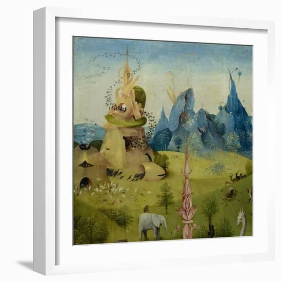 The Garden of Earthly Delights, 1490-1500-Hieronymus Bosch-Framed Giclee Print