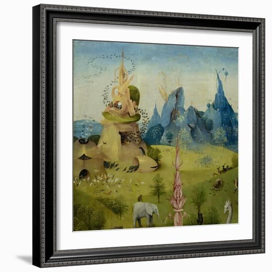 The Garden of Earthly Delights, 1490-1500-Hieronymus Bosch-Framed Giclee Print