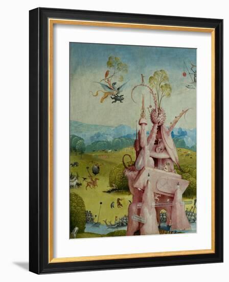 The Garden of Earthly Delights, 1490-1500-Hieronymus Bosch-Framed Giclee Print