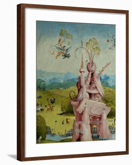 The Garden of Earthly Delights, 1490-1500-Hieronymus Bosch-Framed Giclee Print