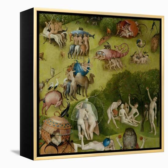 The Garden of Earthly Delights, 1490-1500-Hieronymus Bosch-Framed Premier Image Canvas