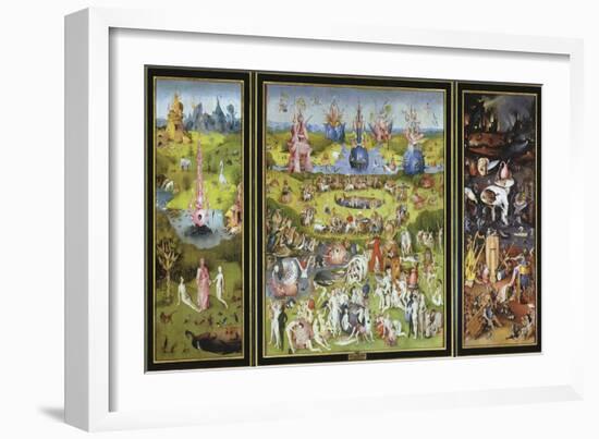 The Garden of Earthly Delights, 1500S-Hieronymus Bosch-Framed Giclee Print