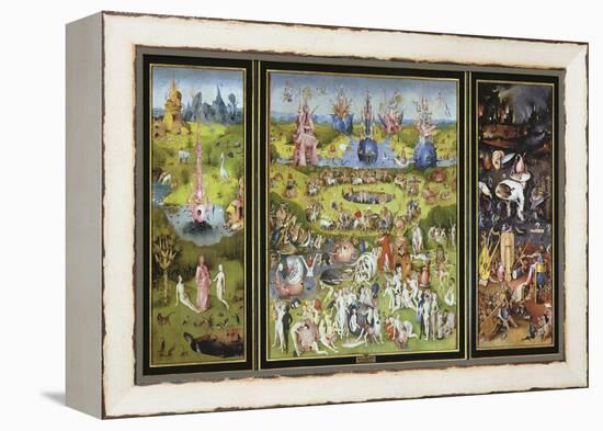 The Garden of Earthly Delights, 1500S-Hieronymus Bosch-Framed Premier Image Canvas