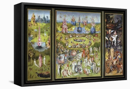 The Garden of Earthly Delights, 1500S-Hieronymus Bosch-Framed Premier Image Canvas