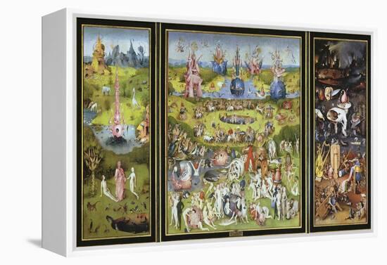 The Garden of Earthly Delights, 1500S-Hieronymus Bosch-Framed Premier Image Canvas