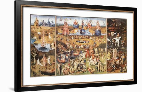 The Garden of Earthly Delights, 1504-Hieronymus Bosch-Framed Art Print