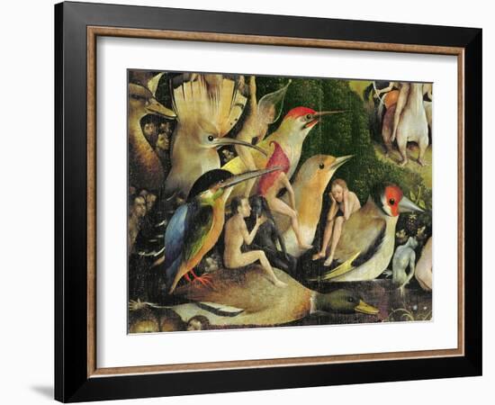 The Garden of Earthly Delights, c.1500-Hieronymus Bosch-Framed Giclee Print