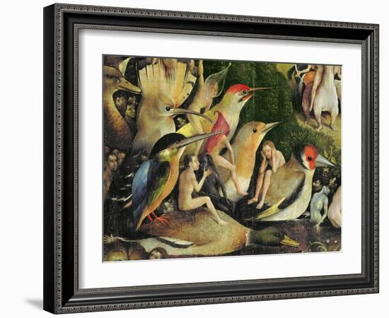 The Garden of Earthly Delights, c.1500-Hieronymus Bosch-Framed Giclee Print