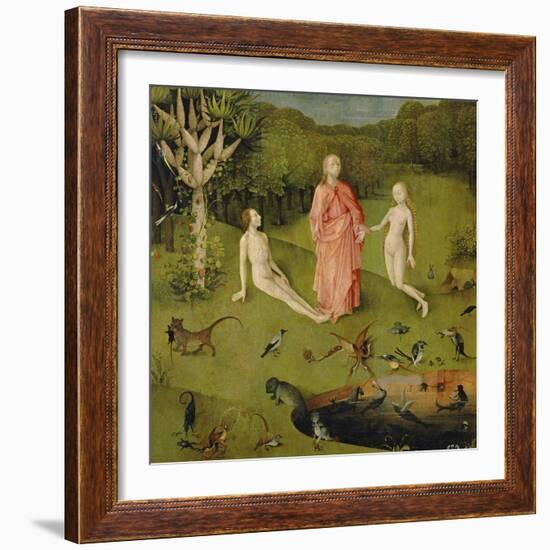 The Garden of Earthly Delights, c.1500-Hieronymus Bosch-Framed Giclee Print