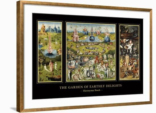 The Garden of Earthly Delights, c.1504-Hieronymus Bosch-Framed Art Print