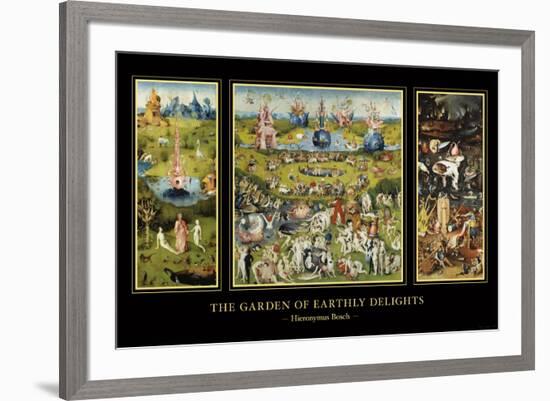 The Garden of Earthly Delights, c.1504-Hieronymus Bosch-Framed Art Print