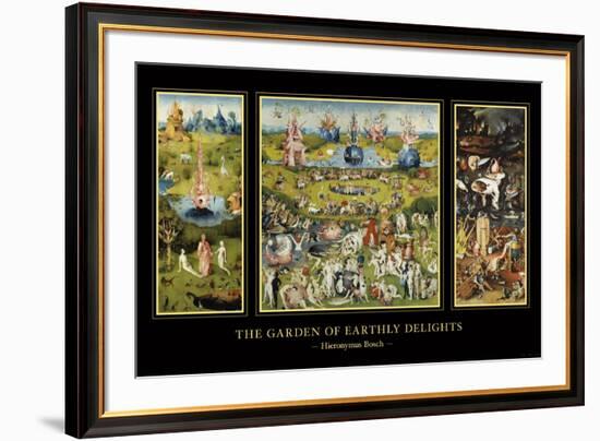 The Garden of Earthly Delights, c.1504-Hieronymus Bosch-Framed Art Print