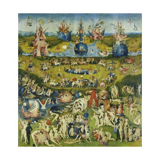 The Garden Of Earthly Delights Central Panel Of A Triptych Giclee