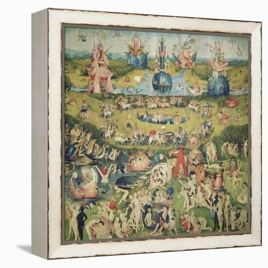 The Garden of Earthly Delights. Central Panel of Triptych-Hieronymus Bosch-Framed Premier Image Canvas