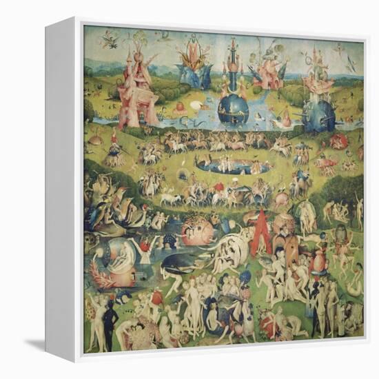 The Garden of Earthly Delights. Central Panel of Triptych-Hieronymus Bosch-Framed Premier Image Canvas