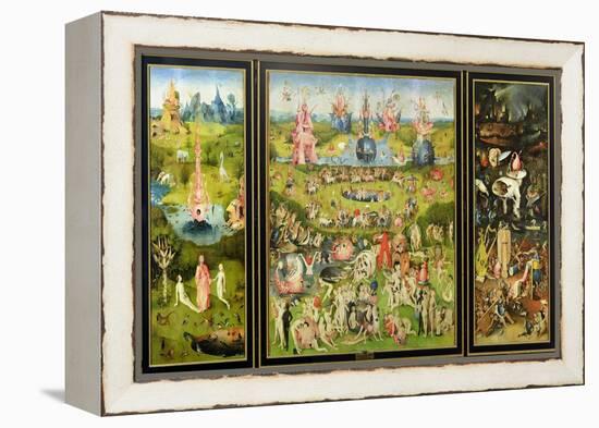 The Garden of Earthly Delights, circa 1500-Hieronymus Bosch-Framed Premier Image Canvas