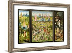 The Garden of Earthly Delights, circa 1500-Hieronymus Bosch-Framed Giclee Print