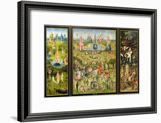 The Garden of Earthly Delights, circa 1500-Hieronymus Bosch-Framed Giclee Print