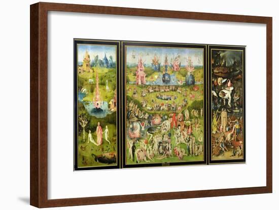The Garden of Earthly Delights, circa 1500-Hieronymus Bosch-Framed Giclee Print