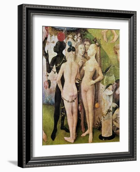 The Garden of Earthly Delights (Detail of the Centre Pane), C. 1500-Hieronymus Bosch-Framed Giclee Print