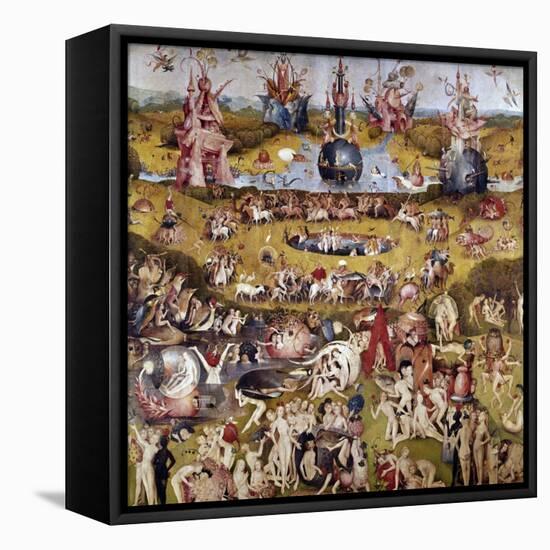 The Garden of Earthly Delights: Ecclesia's Paradise, 1503-1504, Dutch School-Hieronymus Bosch-Framed Premier Image Canvas