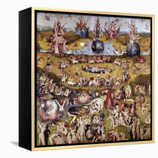 The Garden of Earthly Delights: Ecclesia's Paradise, 1503-1504, Dutch School-Hieronymus Bosch-Framed Premier Image Canvas