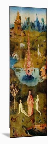 The Garden of Earthly Delights, Left Panel-Hieronymus Bosch-Mounted Giclee Print