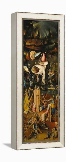 The Garden of Earthly Delights. Right Panel of the Triptych: Hell-Hieronymus Bosch-Framed Premier Image Canvas