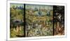 The Garden of Earthly Delights Triptych-Hieronymus Bosch-Mounted Premium Giclee Print