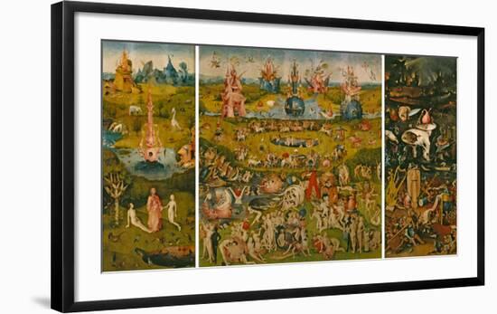 The Garden of Earthly Delights-Hieronymus Bosch-Framed Giclee Print