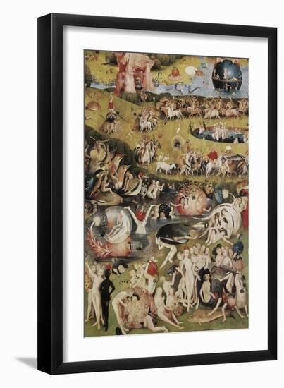 The Garden of Earthly Delights-Hieronymus Bosch-Framed Art Print