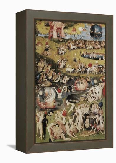 The Garden of Earthly Delights-Hieronymus Bosch-Framed Stretched Canvas