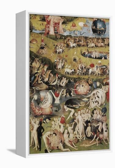 The Garden of Earthly Delights-Hieronymus Bosch-Framed Stretched Canvas