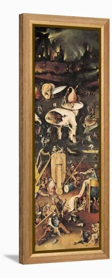 The Garden of Earthly Delights-Hieronymus Bosch-Framed Stretched Canvas