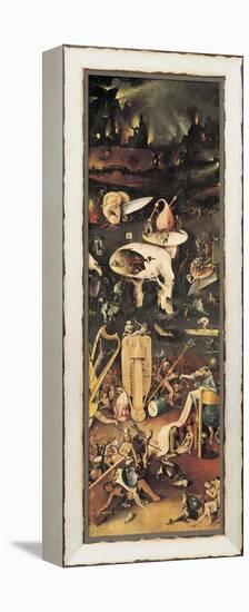 The Garden of Earthly Delights-Hieronymus Bosch-Framed Stretched Canvas