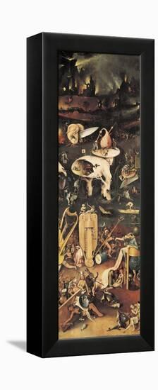 The Garden of Earthly Delights-Hieronymus Bosch-Framed Stretched Canvas