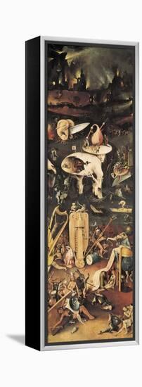 The Garden of Earthly Delights-Hieronymus Bosch-Framed Stretched Canvas