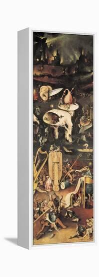 The Garden of Earthly Delights-Hieronymus Bosch-Framed Stretched Canvas