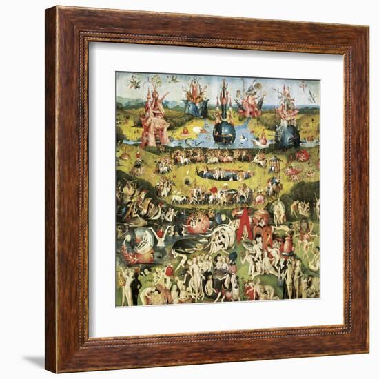 The Garden of Earthly Delights-Hieronymus Bosch-Framed Art Print